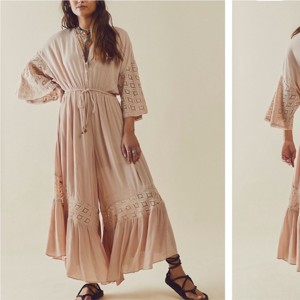 Free people endless summer Angela Jumpsuit XS